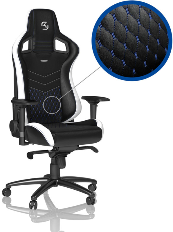Cadeira noblechairs EPIC PU Leather SK Gaming Edition Preto 1