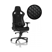 Cadeira noblechairs EPIC Real Leather Preto image