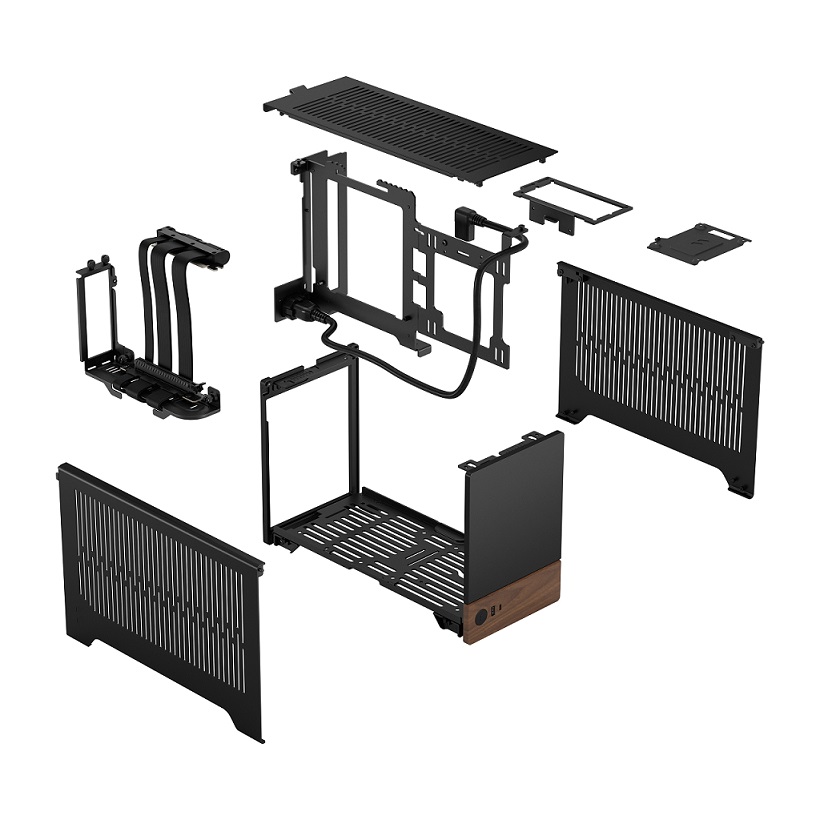 Caixa Mini-ITX Fractal Terra Graphite Preta 4