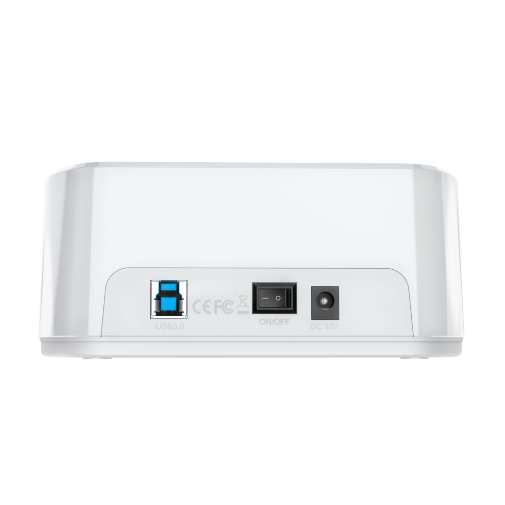 Dock Aisens ASDS-D02W 2xSATA 2,5/3,5 USB 3.1 Branco 3