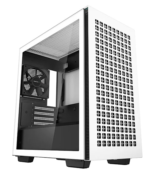 Caixa Micro-ATX Deepcool CH370 Branca 1