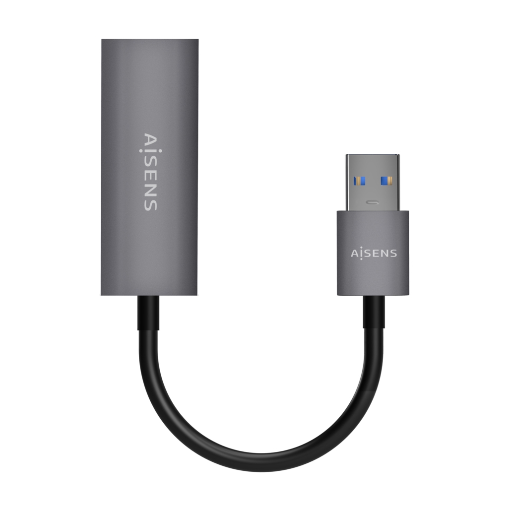 Conversor Aisens USB 3.0 a Ethernet Gigabit 15cm 2