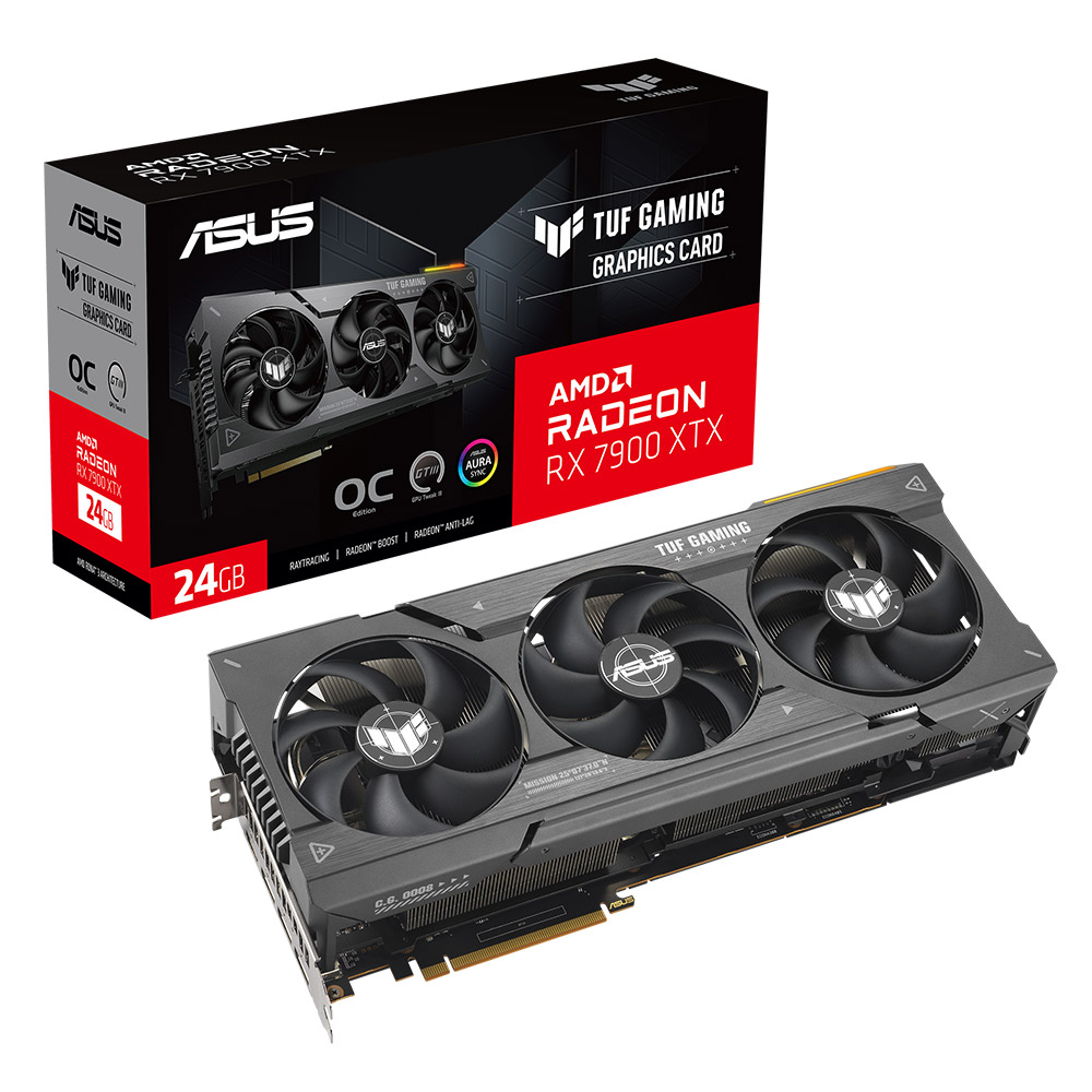 Placa Grfica Asus TUF Gaming Radeon RX 7900 XTX OC Edition 24GB GDDR6 1