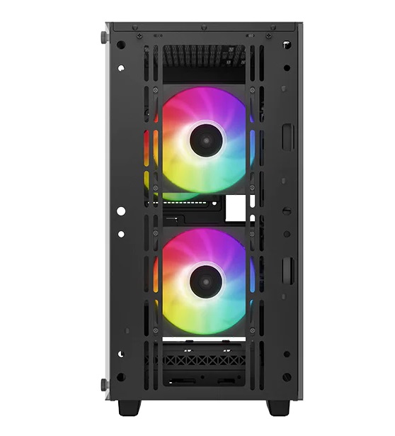 Caixa Micro-ATX Deepcool CC360 Vidro Temperado A-RGB Led Preta 4