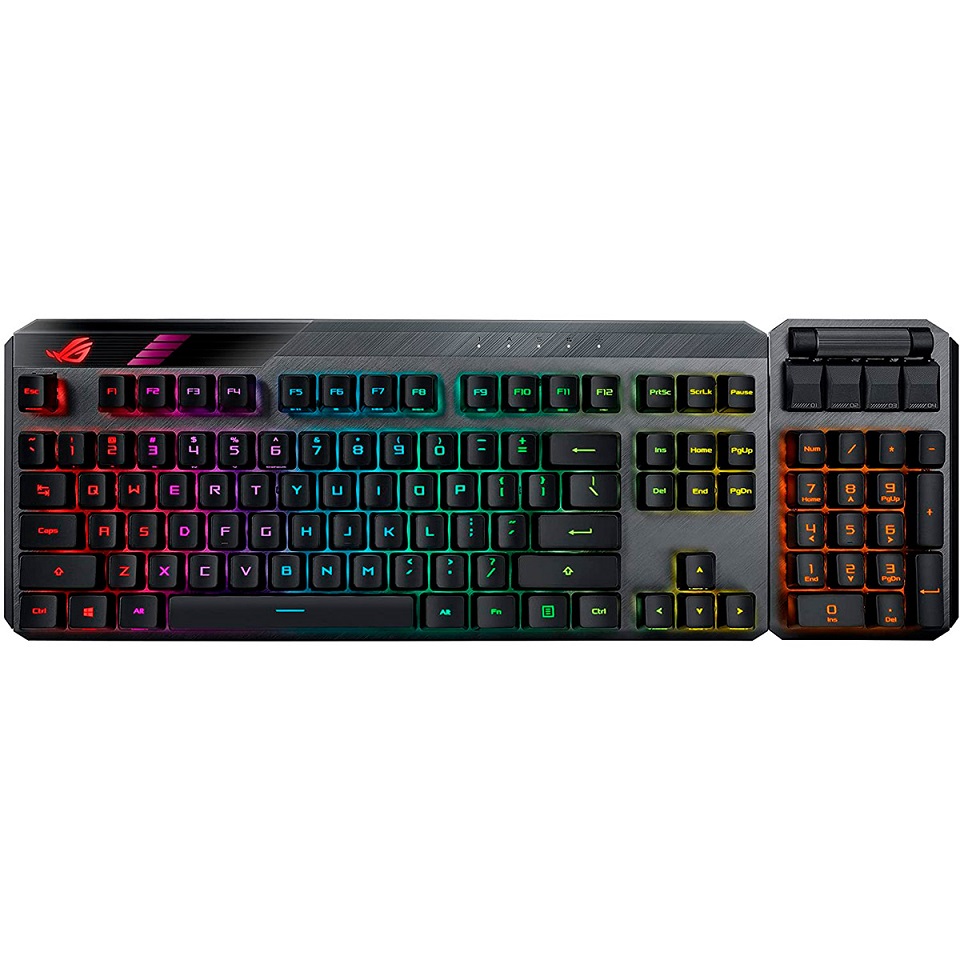 Teclado Mecnico Asus ROG Claymore II Wireless RGB Switch ROG RX Red PT 2