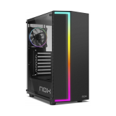 Caixa ATX Nox Infinity Gamma ARGB Vidro Temperado Preta image
