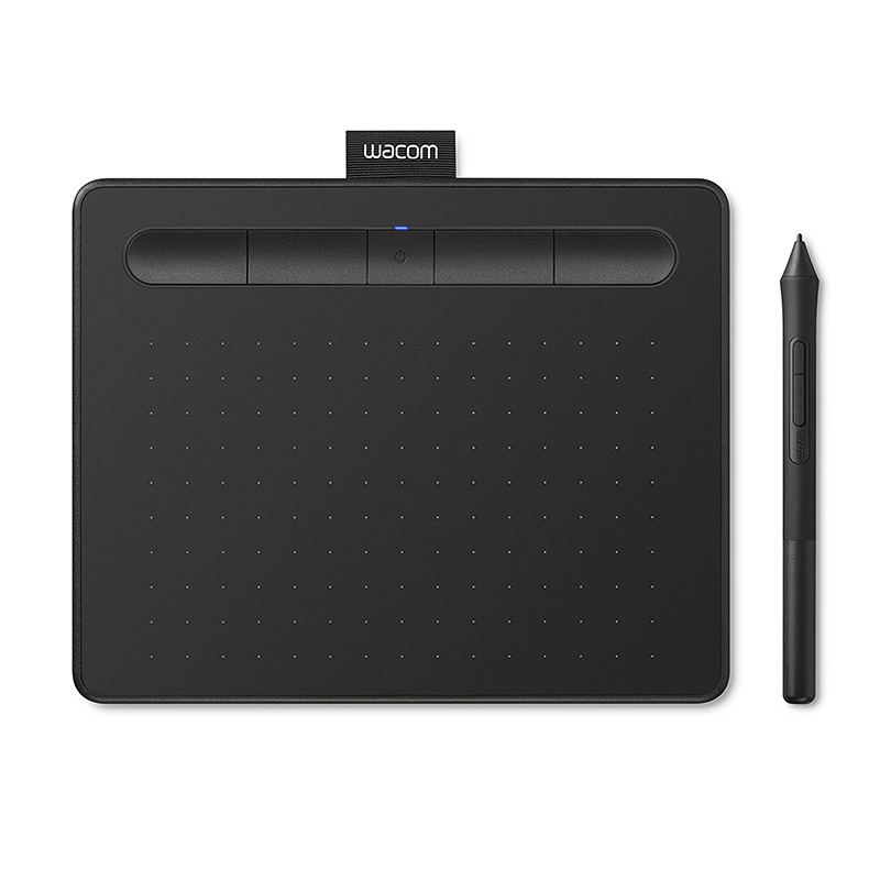 Mesa Digitalizadora Wacom Intuos S Bluetooth Preta + Pen 1