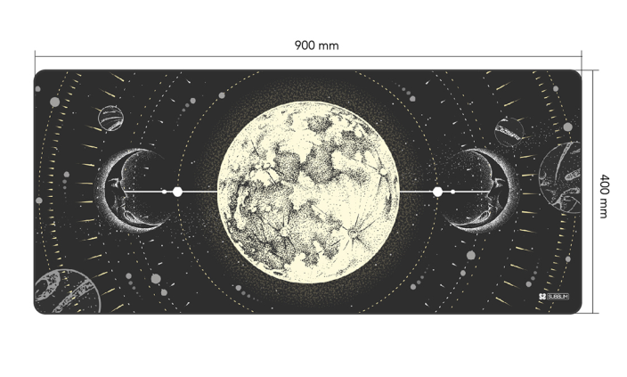 Tapete SUBBLIM Lunar XL 2