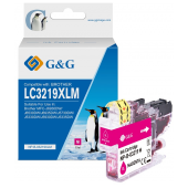 Tinteiro Compatível Brother G&G LC3219 XL Magenta image