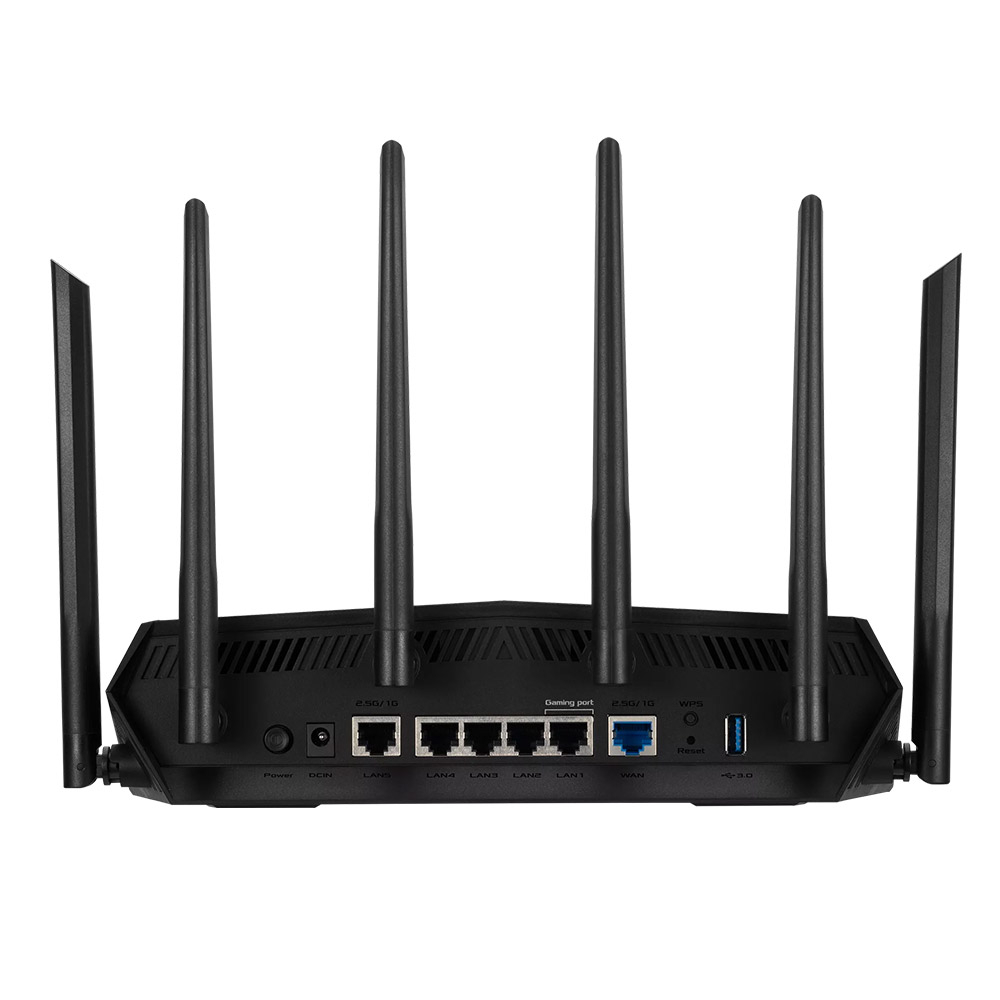 Router Asus TUF Gaming AX6000 Dual-Band WiFi 6 AiMesh 2.5GbE 4