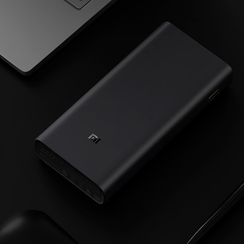 Powerbank Xiaomi Mi 50W 20000mAh Preta 2