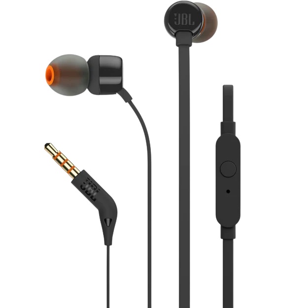 Auriculares JBL T110 Pretos 1