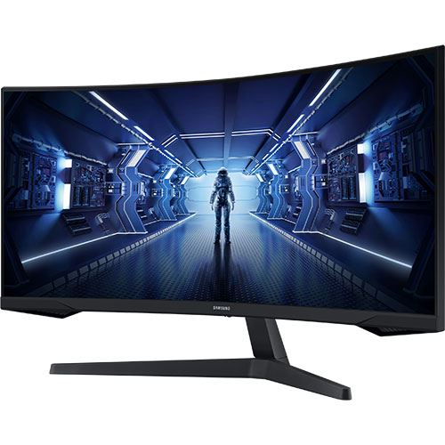 Monitor Curvo Samsung Odyssey G5 LC34G55TWWPXEN 34 LED UltraWide QHD 165Hz 2