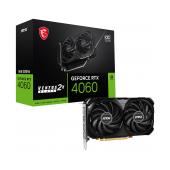 Placa Gráfica MSI GeForce RTX 4060 Ventus 2X Black 8G OC DLSS3 image