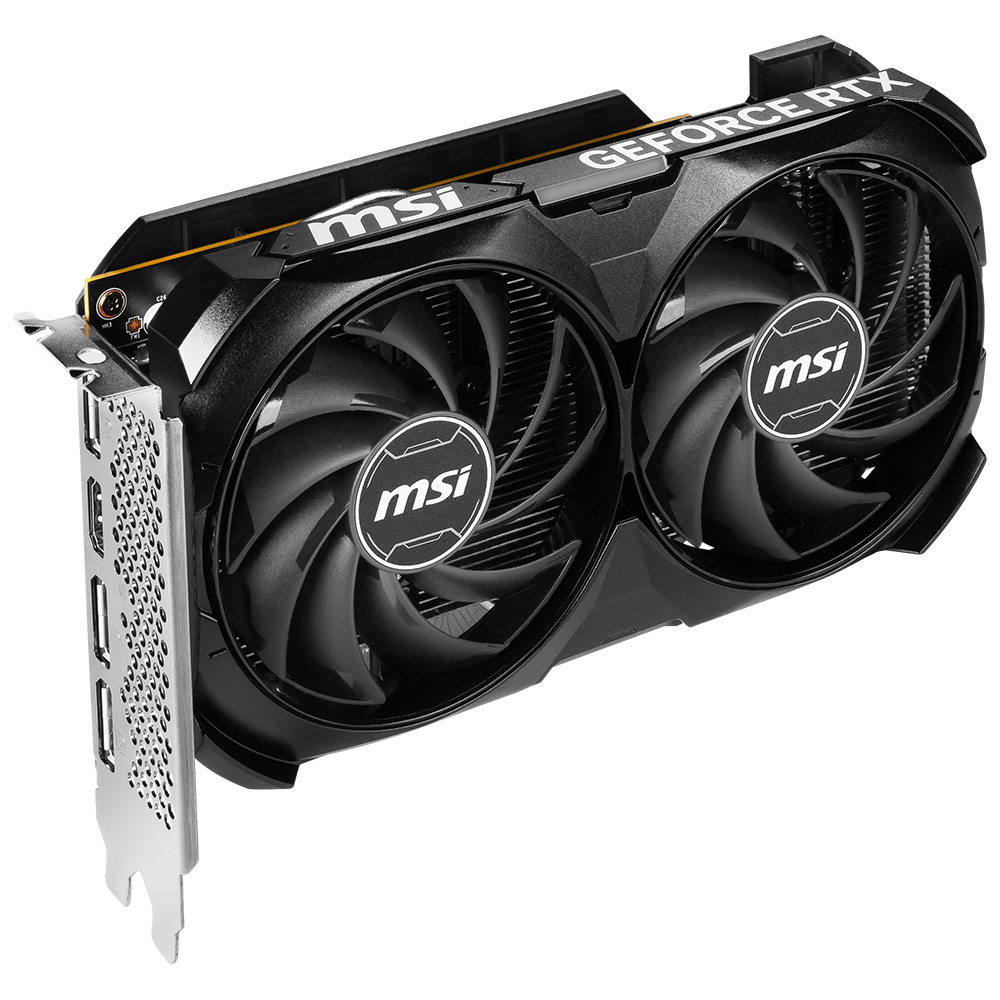 Placa Grfica MSI GeForce RTX 4060 Ventus 2X Black 8G OC DLSS3 3