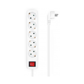 Régua Aisens 5 Tomadas Schuko 16A com Switch on/off Branca image