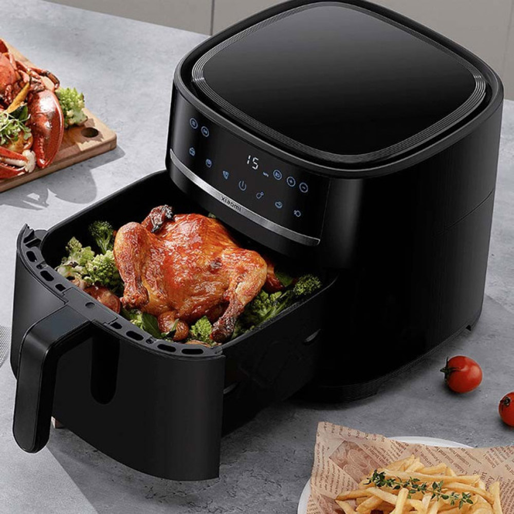 Fritadeira Air Fryer (Sem leo) Xiaomi Smart Air Fryer 6L 1500W Preta 2