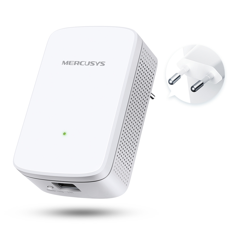 Range Extender Mercusys ME10 N300 Single-Band WiFi 4 10/100Mbps 2