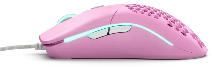 Rato Gaming Glorious Model O Rosa 3