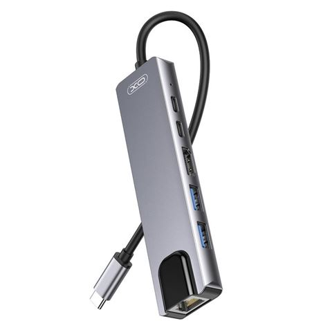 Docking Station USB-C XO para HDMI/USB3.0/USB-C PD 100W, 15 cm 1