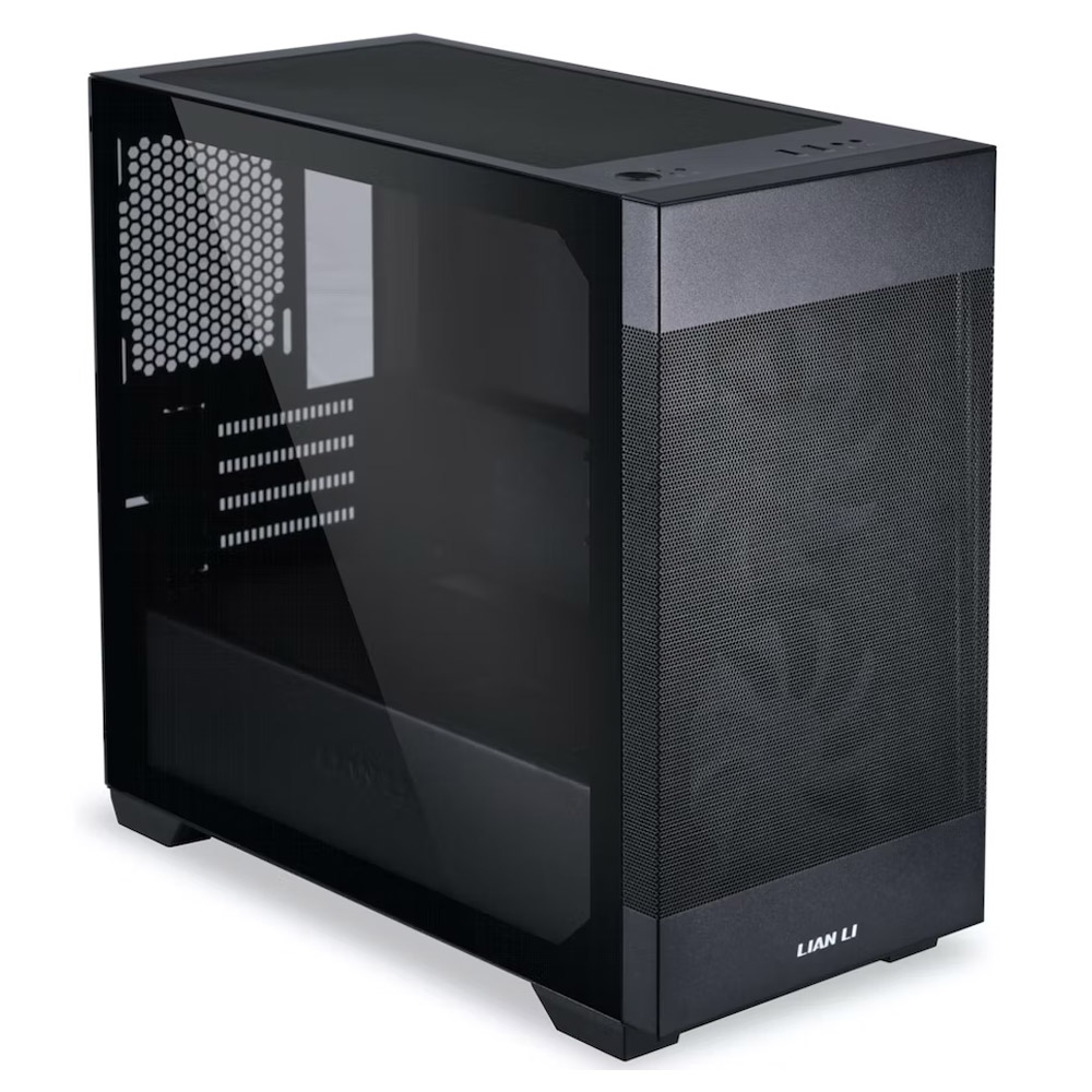 Caixa Micro-ATX Lian Li Lancool 205M Mesh Preta Vidro Temperado 3