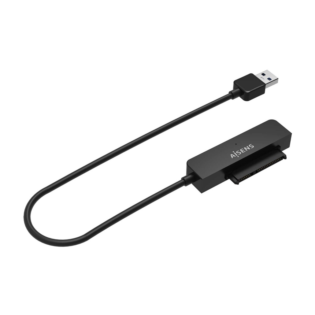 Cabo Adaptador Aisens USB-A 3.0 / 3.1 - SATA 2,5- ASE-25A03B 1