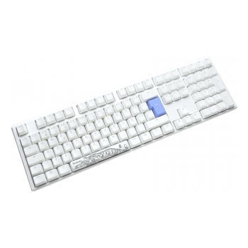 Teclado Ducky ONE 3 Classic Full-Size Pure White, Hot-swappable, MX-Silent Red, RGB, PBT - Mecnico PT 2