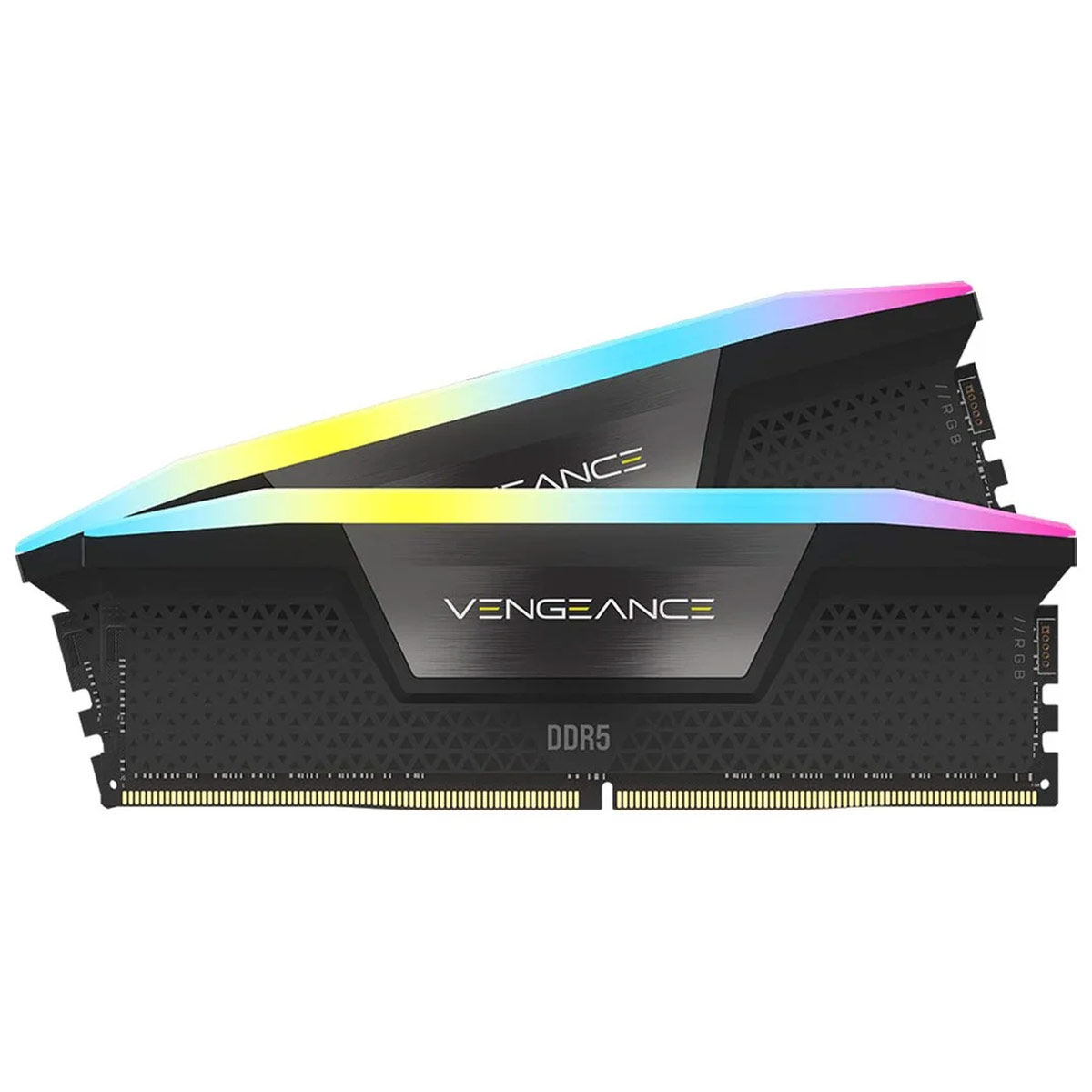 Memria RAM Corsair Vengeance RGB 32GB (2x16GB) DDR5-6000MHz CL36 Preta 1