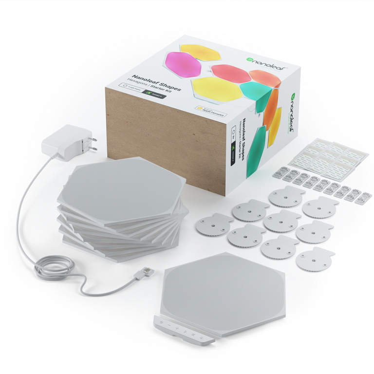 Nanoleaf - Shapes Hexagons Kit (starter+9 panels) 1