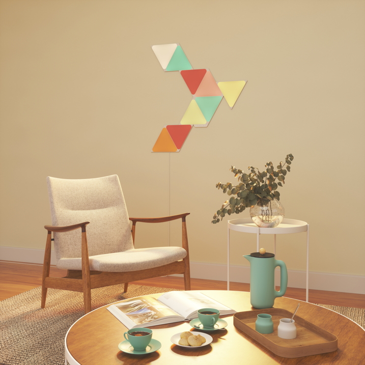 Nanoleaf - Shapes Triangles Kit (starter+9 panels) 4