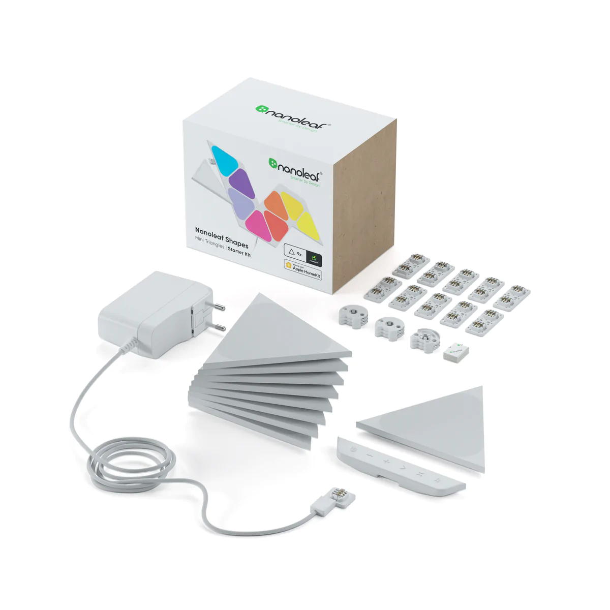 Nanoleaf - Shapes Triangles Mini Kit (starter+9) 1