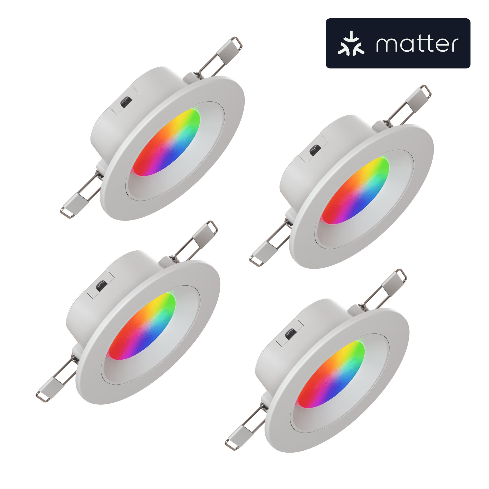 Nanoleaf - Foco embutir Essentials Downlight 3 matter (4x) 1