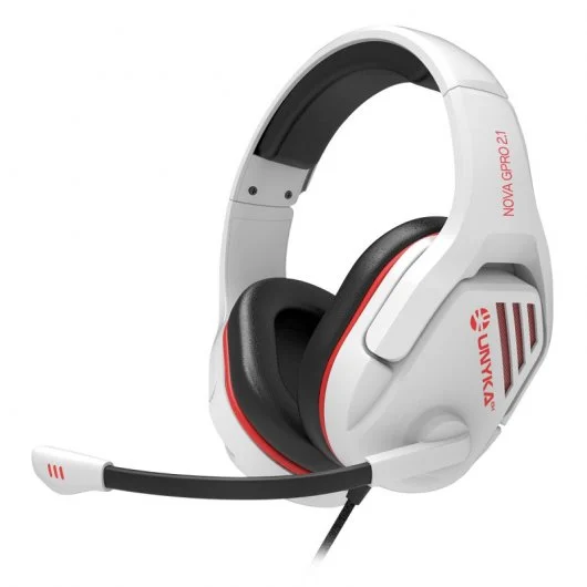 Auscultadores Unykach Gaming Nova Gpro 2.1 Branco 1