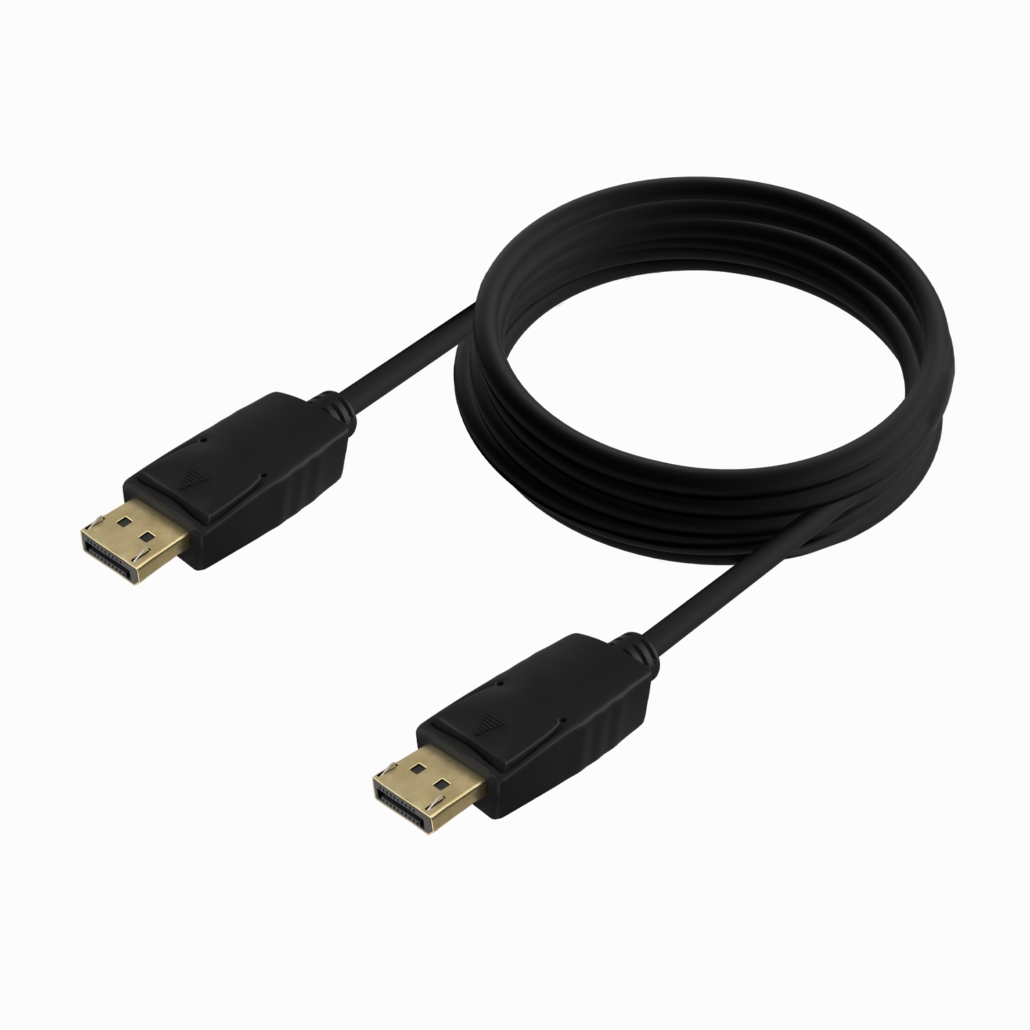 Cabo DisplayPort 1.2 Aisens M/M 4K 5m Preto 2