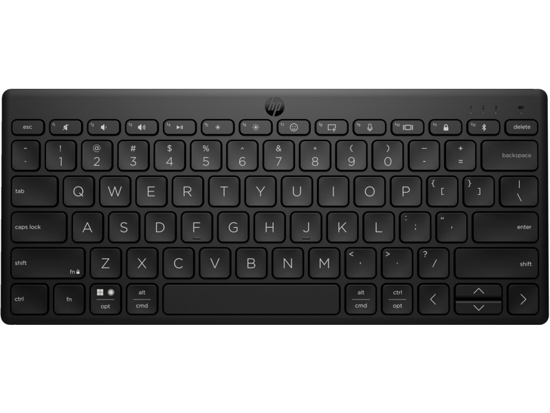 Teclado HP 355 Multi-Device Bluetooth Preto 1