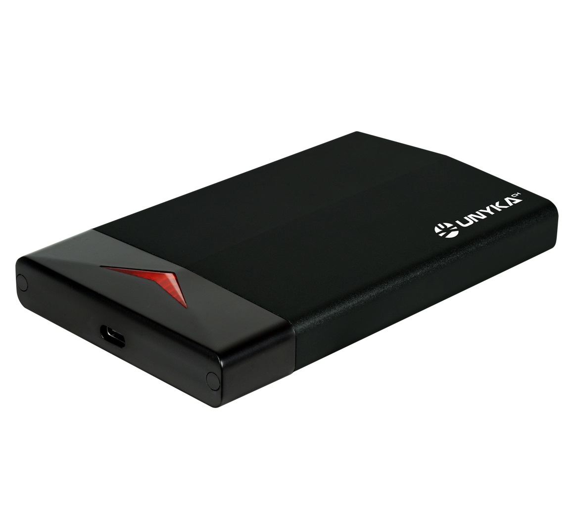 Caixa Externa Unyka UK 25303 2.5 HDD/SSD USB-C Preta 3