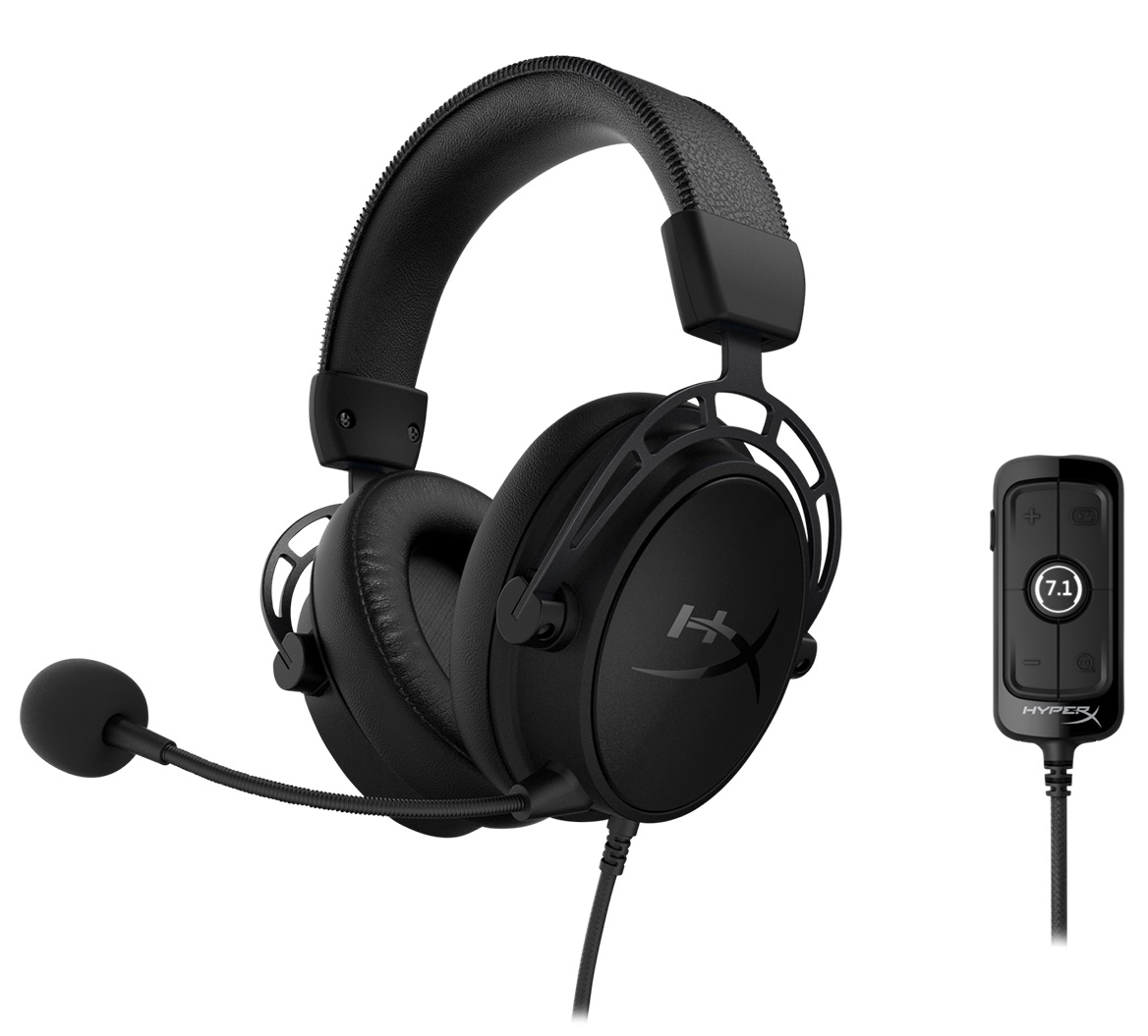 Auscultadores HyperX Cloud Alpha S 7.1 Blackout 1