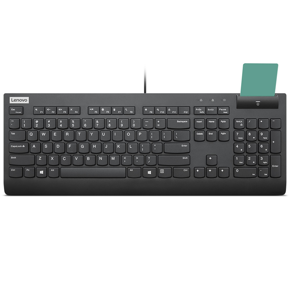 Teclado Lenovo Keyboard II USB c/ Leitor de Carto de Cidado PT 1