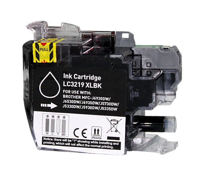 Tinteiro Compatvel Brother Ink Jet LC3219 XL Preto 1