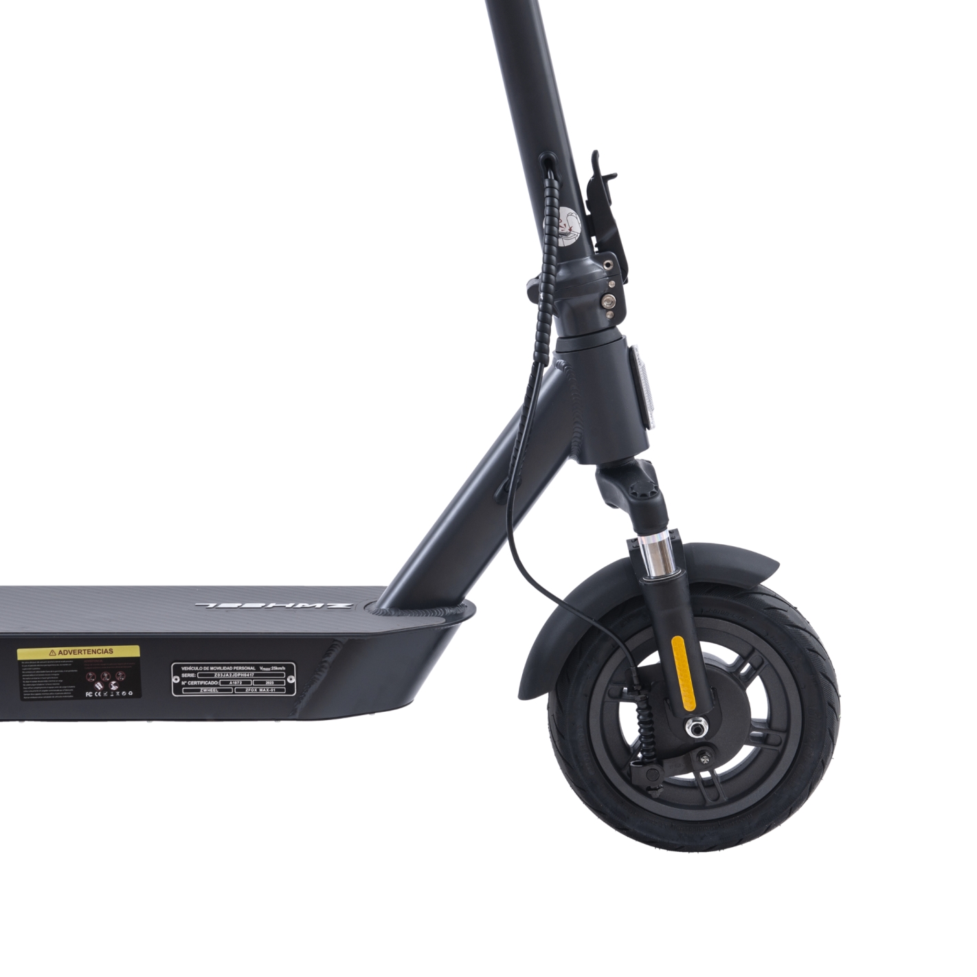 Trotinete Zwheel ZFox Max Urban Homologado 400W - 50KM Preta 3