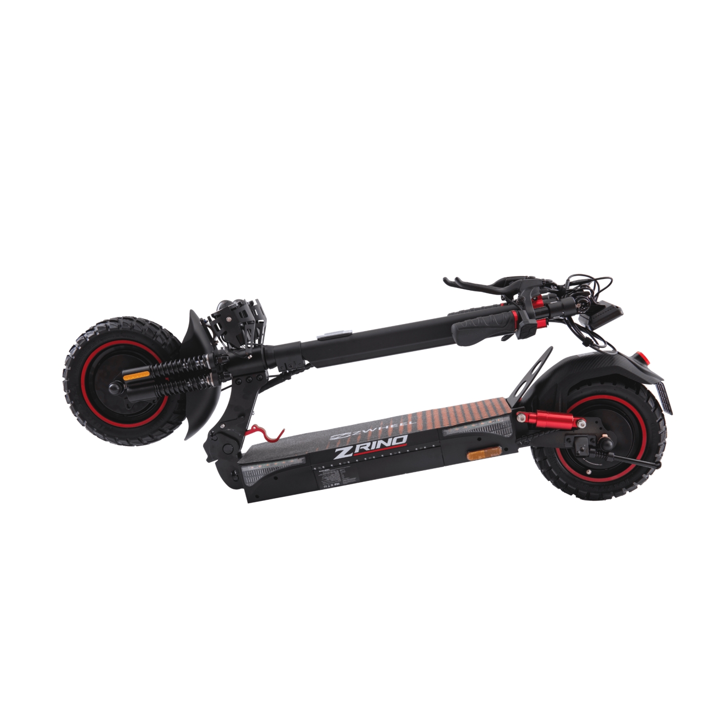 Trotinete Zwheel ZRino Duo Homologado 2x500W - 45KM Preta 4