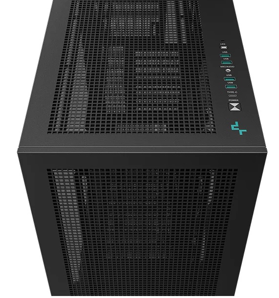 Caixa ATX Deepcool Morpheus Preta 3