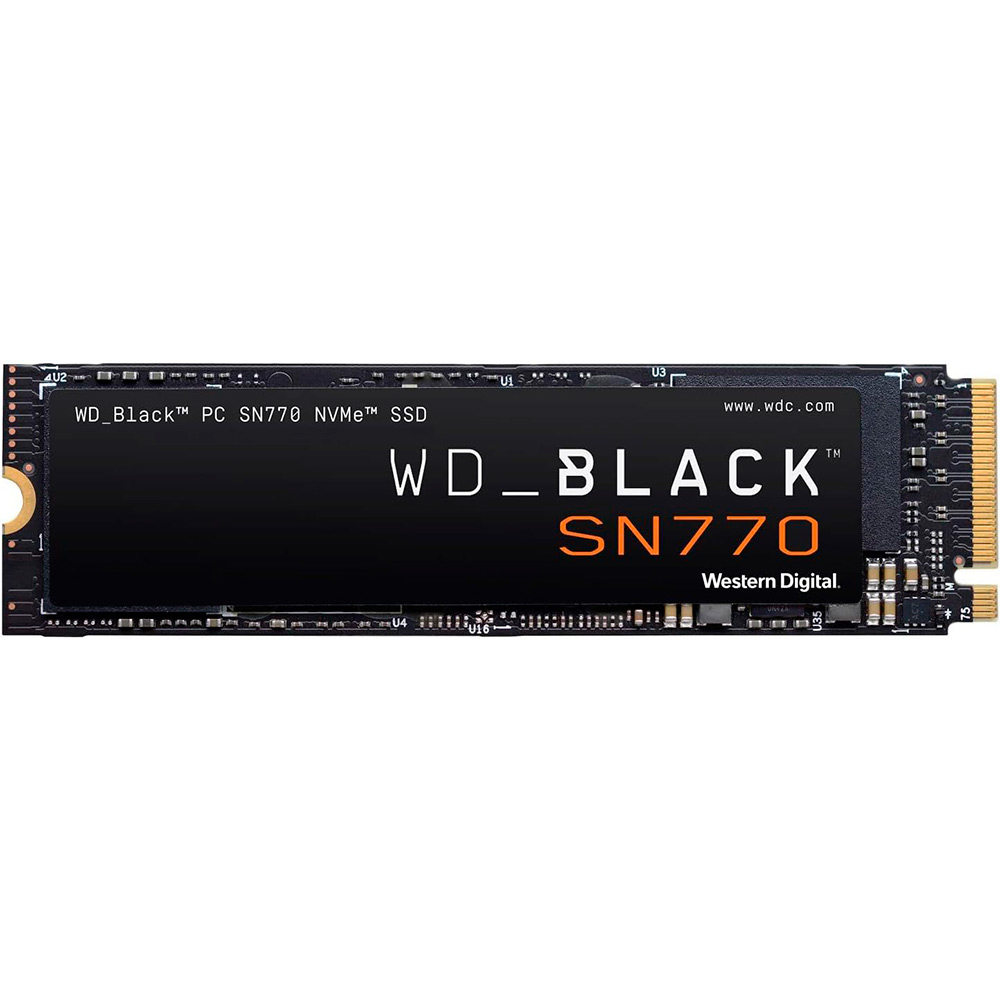 SSD M.2 2280 WD_Black SN770 1TB 3D NAND NVMe PCIe Gen 4.0x4 1