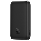 Powerbank Baseus Magnetic Mini Air 6000mAh 20W MagSafe Wireless Fast Charging Preta image