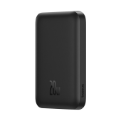 Powerbank Baseus Magnetic Mini Air 6000mAh 20W MagSafe Wireless Fast Charging Preta image