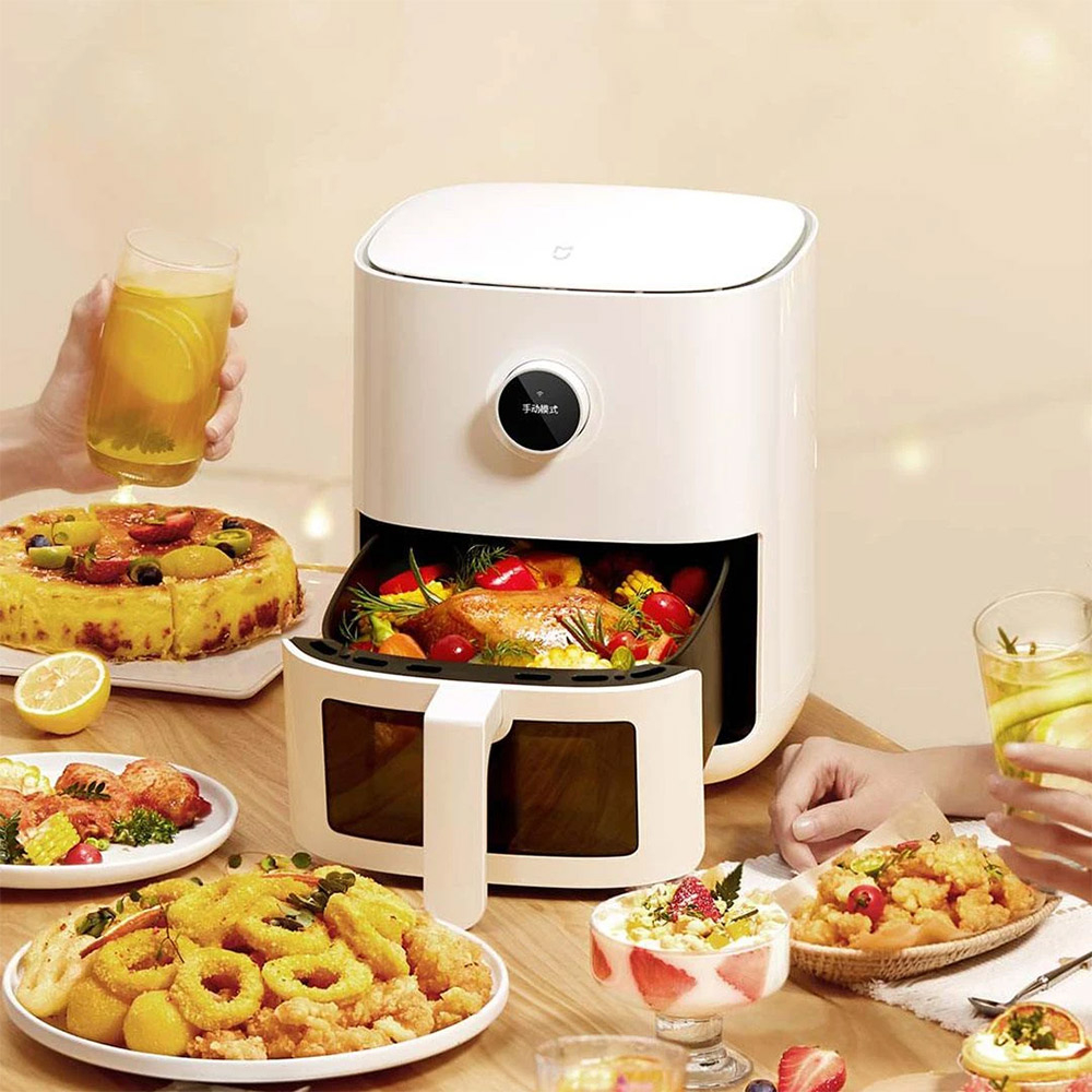 Fritadeira Air Fryer (Sem leo) Xiaomi Smart Air Fryer Pro 4L 1600W Branca 4