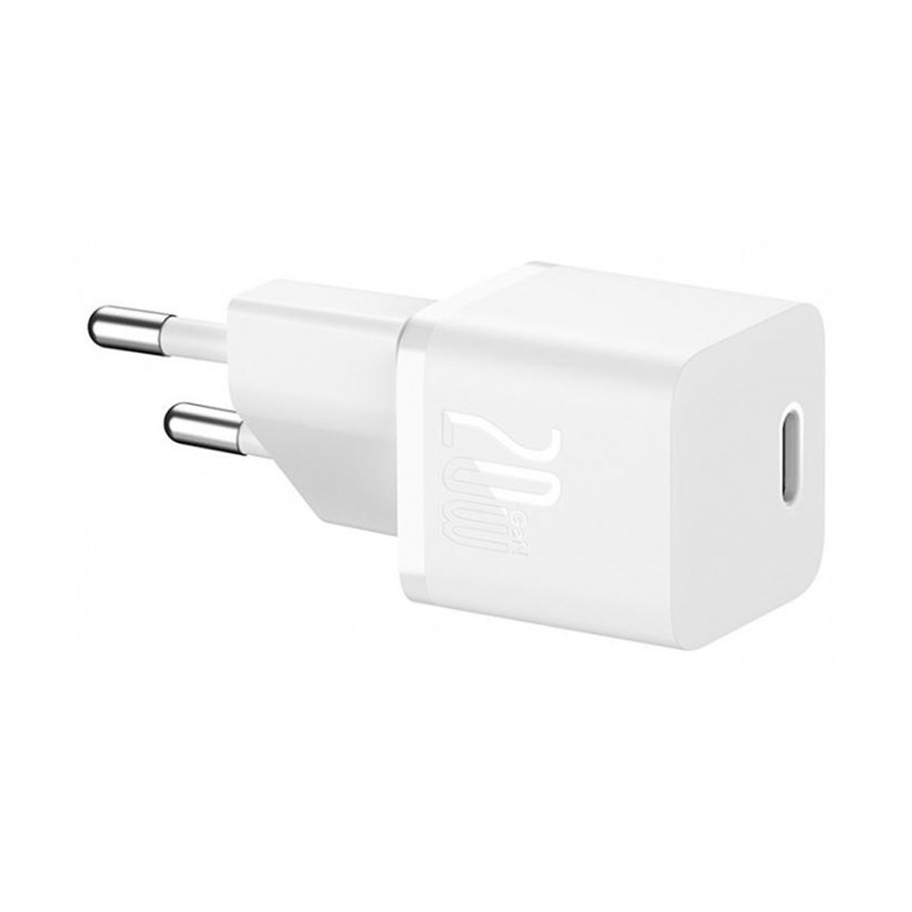 Carregador Baseus GaN5 Fast Charger (Mini) USB-C 20W Branco 3