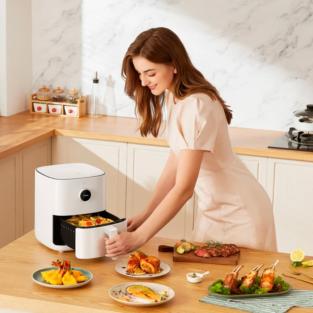 Fritadeira Air Fryer (Sem leo) Xiaomi Mi Smart Air Fryer 3.5L 1500W Branca 2