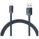 Cabo Baseus Crystal Shine USB-A para Lightning 2m Preto image
