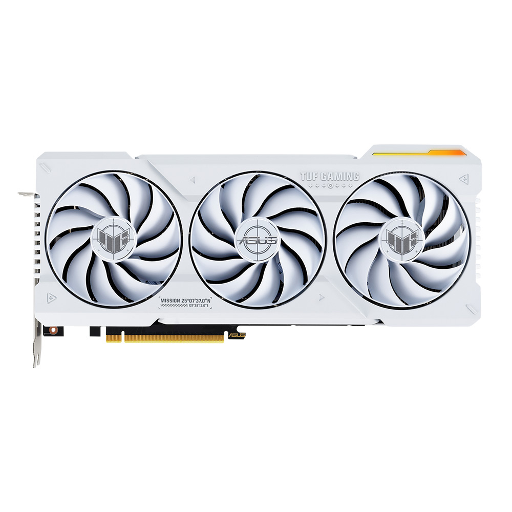 Placa Grfica Asus GeForce RTX 4070 Ti Super TUF White Gaming OC Edition 16GB GDDR6X DLSS3 2